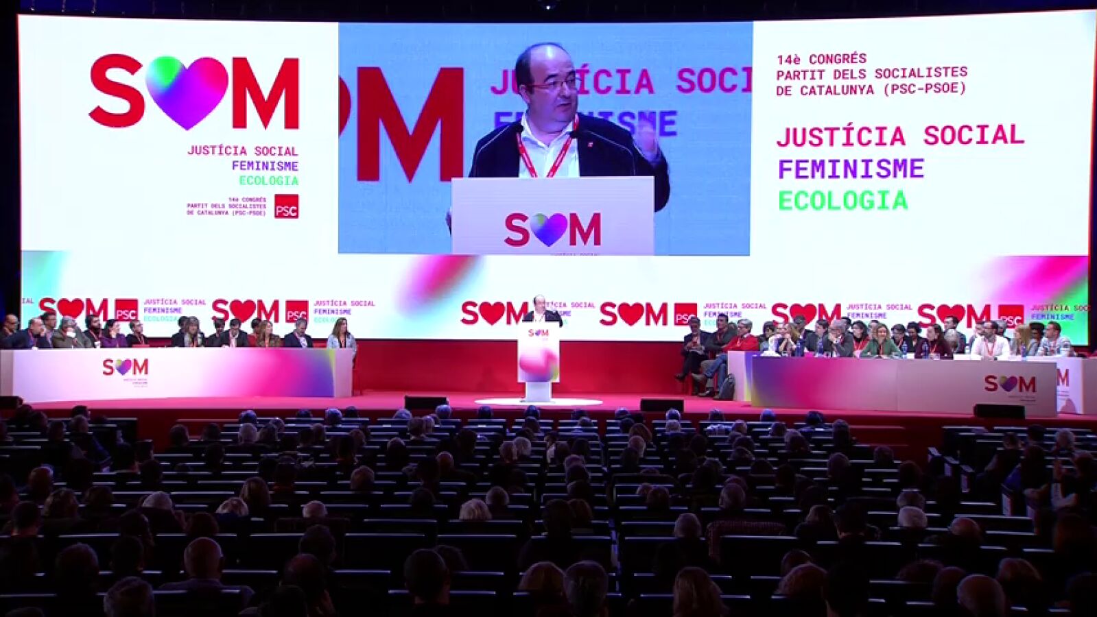 Miquel Iceta define la nación catalana: sujeto político no independiente