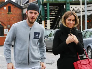 Edurne y David de Gea Edurne y David de Gea