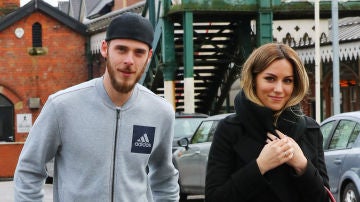Edurne y David de Gea Edurne y David de Gea