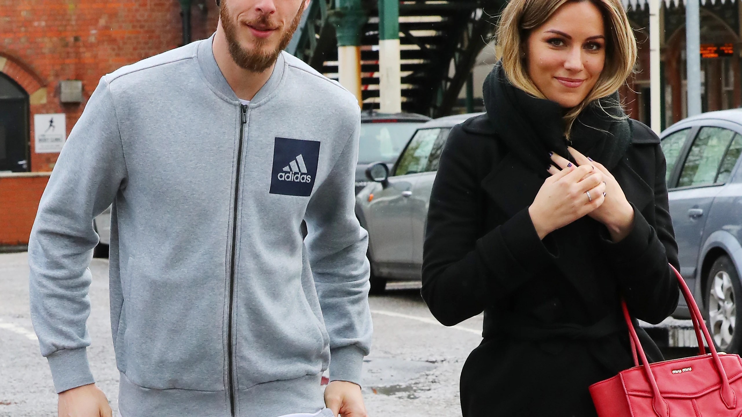 Edurne y David de Gea Edurne y David de Gea