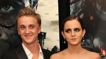 Tom Felton y Emma Watson