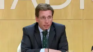 El alcalde de Madrid, José Luis Martínez-Almeida El alcalde de Madrid, José Luis Martínez-Almeida