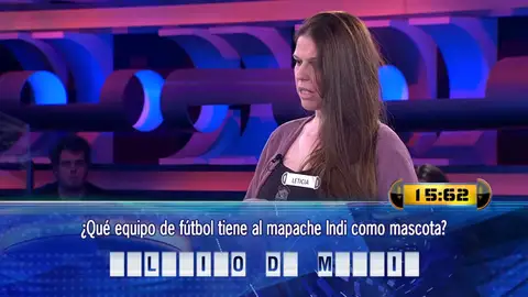 El error más surrealista de '¡Ahora caigo!' por 'culpa' del Atlético que va al 'top-5' de respuestas El error más surrealista de '¡Ahora caigo!' por 'culpa' del Atlético que va al 'top-5' de respuestas