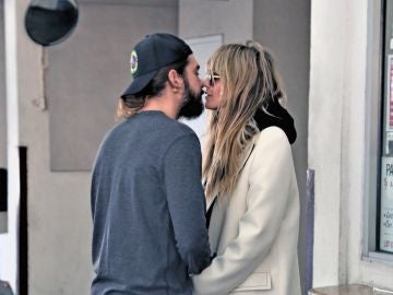 Los besos de Heidi Klum y su marido Tom Kaulitz