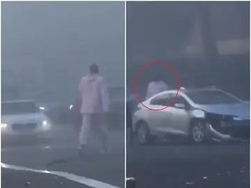 Kobe Bryant ayuda a los afectados de un accidente de tráfico Kobe Bryant ayuda a los afectados de un accidente de tráfico