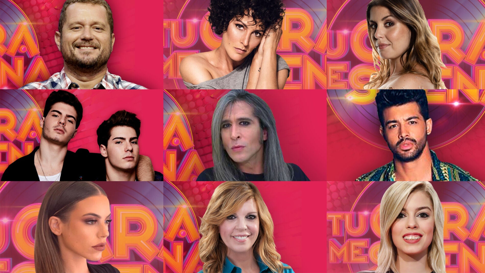 Los concursantes de la octava edici&oacute;n de 'Tu cara me suena'