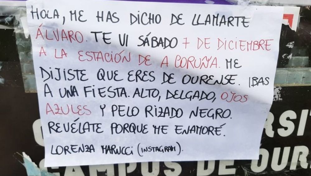 Imagen de la declaración de amor