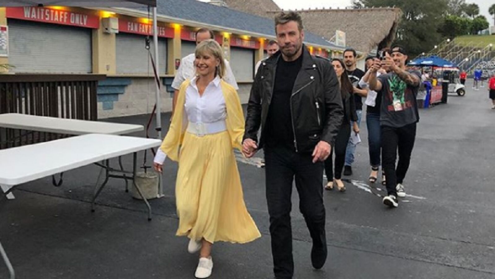 John Travolta y Olivia Newton-John vuelven a vestirse de 'Grease'