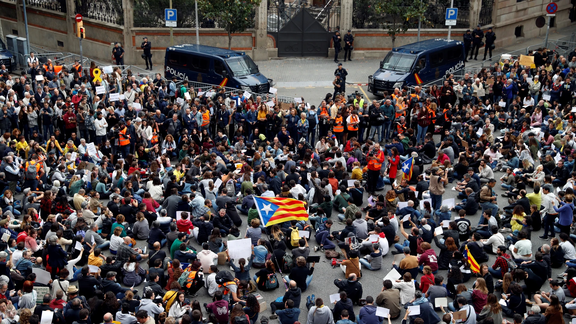 Manifestación convocada por Tsunami Democràtic Manifestación convocada por Tsunami Democràtic
