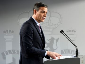 El presidente del Gobierno en funciones, Pedro Sánchez