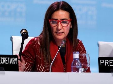 La ministra de Medio Ambiente de Chile y presidenta de la COP25, Carolina Schmidt