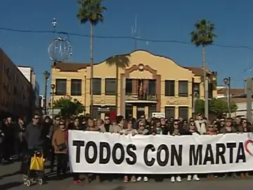 Concentración 'Todos con Marta' Concentración 'Todos con Marta'