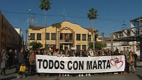 Concentración 'Todos con Marta' Concentración 'Todos con Marta'