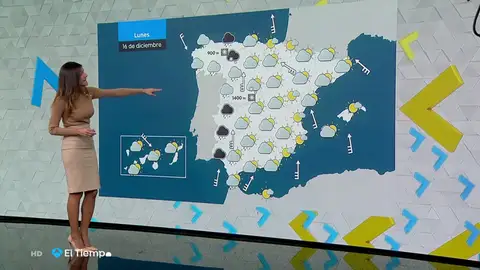 El lunes arrancará con tiempo inestable en gran parte de España El lunes arrancará con tiempo inestable en gran parte de España