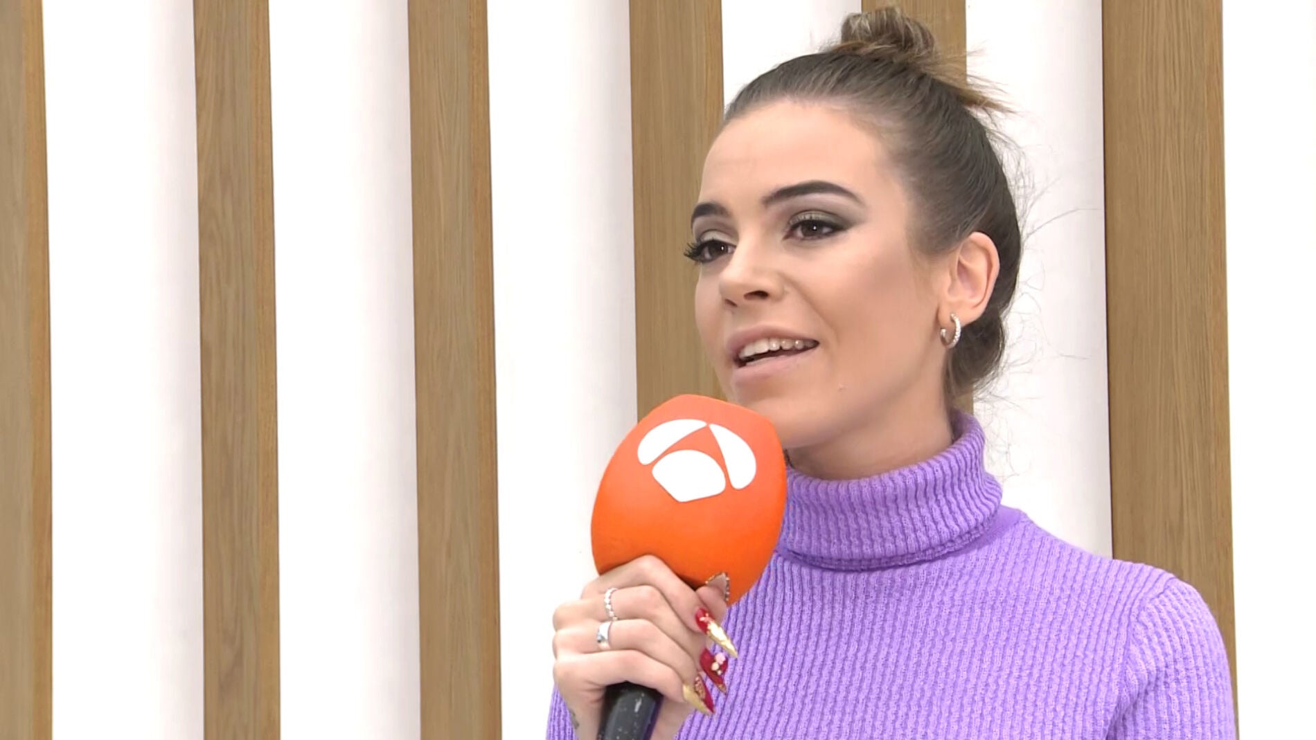 La maravillosa imitaci&oacute;n de Mar&iacute;a Isabel como Leire de 'La Oreja de Van Gogh'