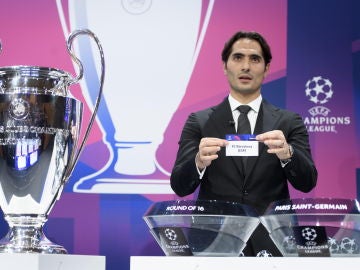 Hamit Altintop, en el sorteo de la Champions