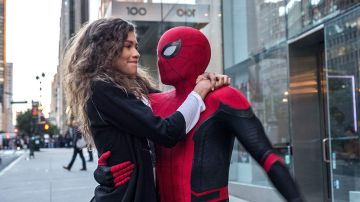 Peter Parker y MJ en 'SpiderMan: Lejos de casa'