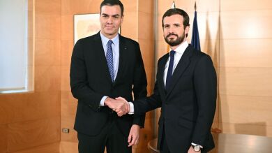 Pedro Sánchez y Pablo Casado se reúnen el lunes con Cataluña y el Consejo General del Poder Judicial sobre la mesa