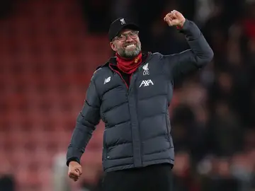 Jürgen Klopp durante el último partido del Liverpool frente al Bournemouth Jürgen Klopp durante el último partido del Liverpool frente al Bournemouth