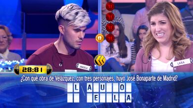 Un cuadro de Velázquez decanta el duelo final por 17.000 euros en '¡Ahora caigo!'
