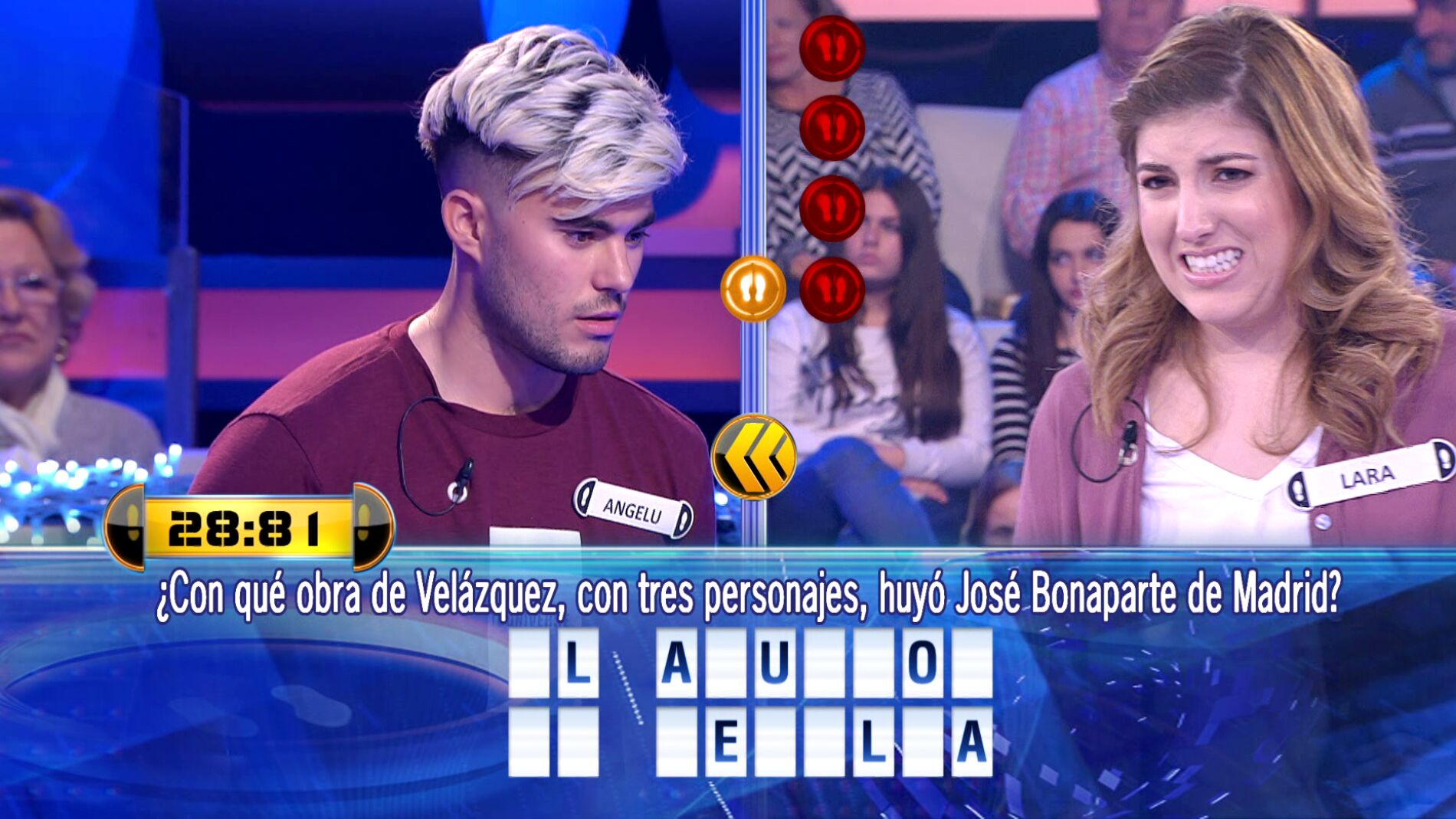 Un cuadro de Velazquez decanta el duelo final por 17.000 euros en '¡Ahora caigo!'