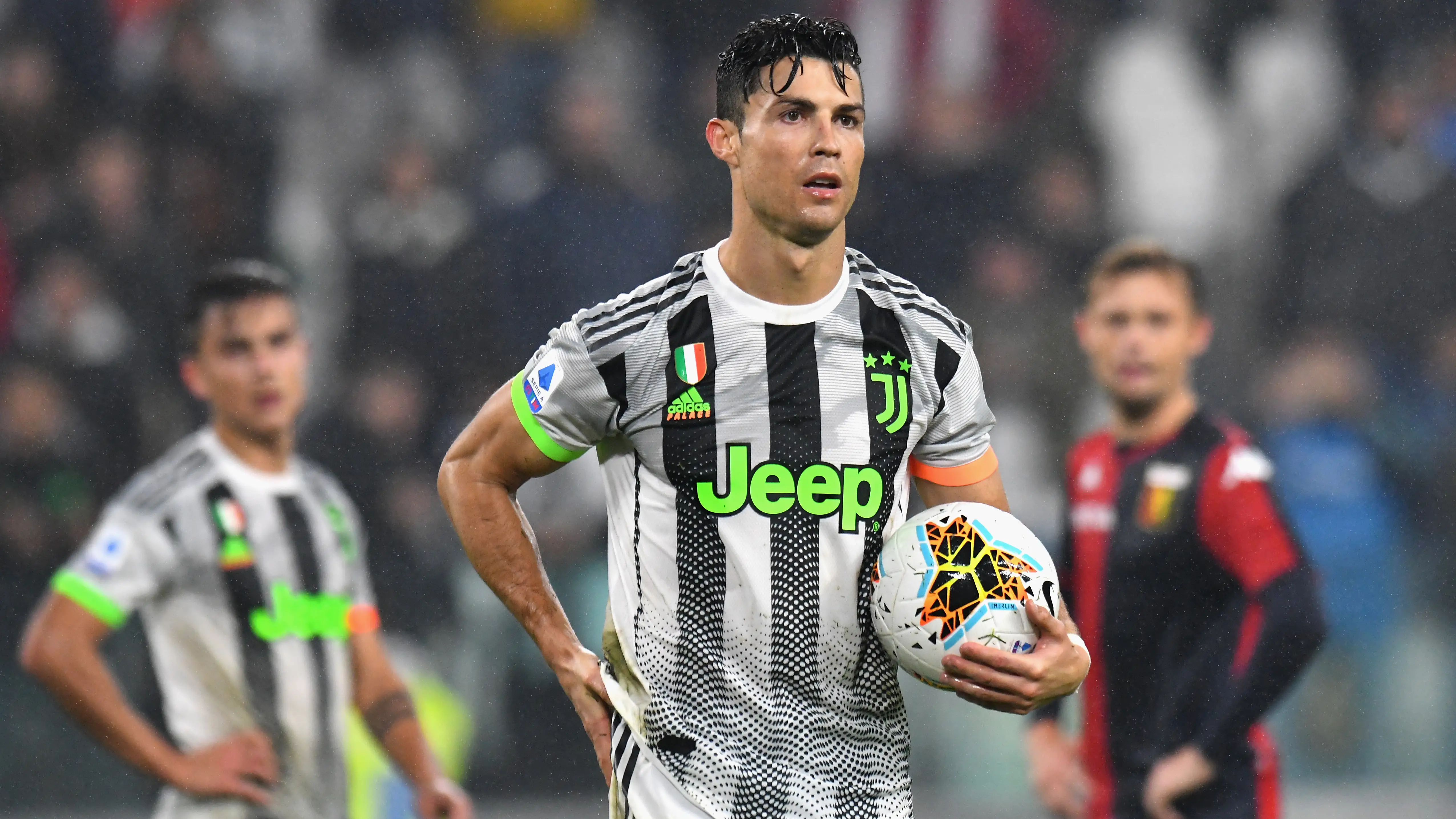 Cristiano Ronaldo durante un partido en la Juventus esta temporada Cristiano Ronaldo durante un partido en la Juventus esta temporada
