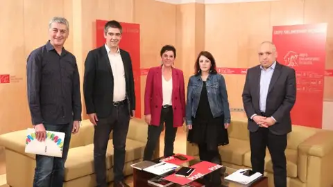 Reunión PSOE-Bildu Ronda para la investidura