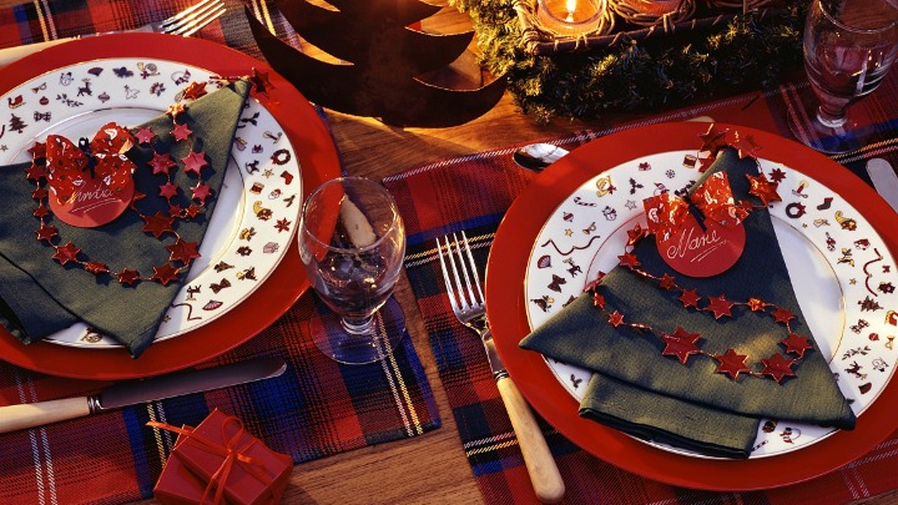 Cómo doblar las servilletas para la cena de Navidad 2019, paso a paso Cómo doblar las servilletas para la cena de Navidad 2019, paso a paso