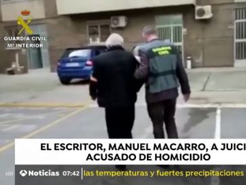 El escritor Manuel Macarro, a juicio acusado de Homicidio