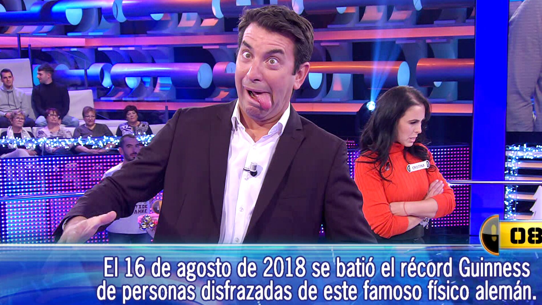 El estrepitoso fallo de Cristina y Manolo en '&iexcl;Ahora caigo!': "La sab&iacute;a hasta mi t&iacute;a"