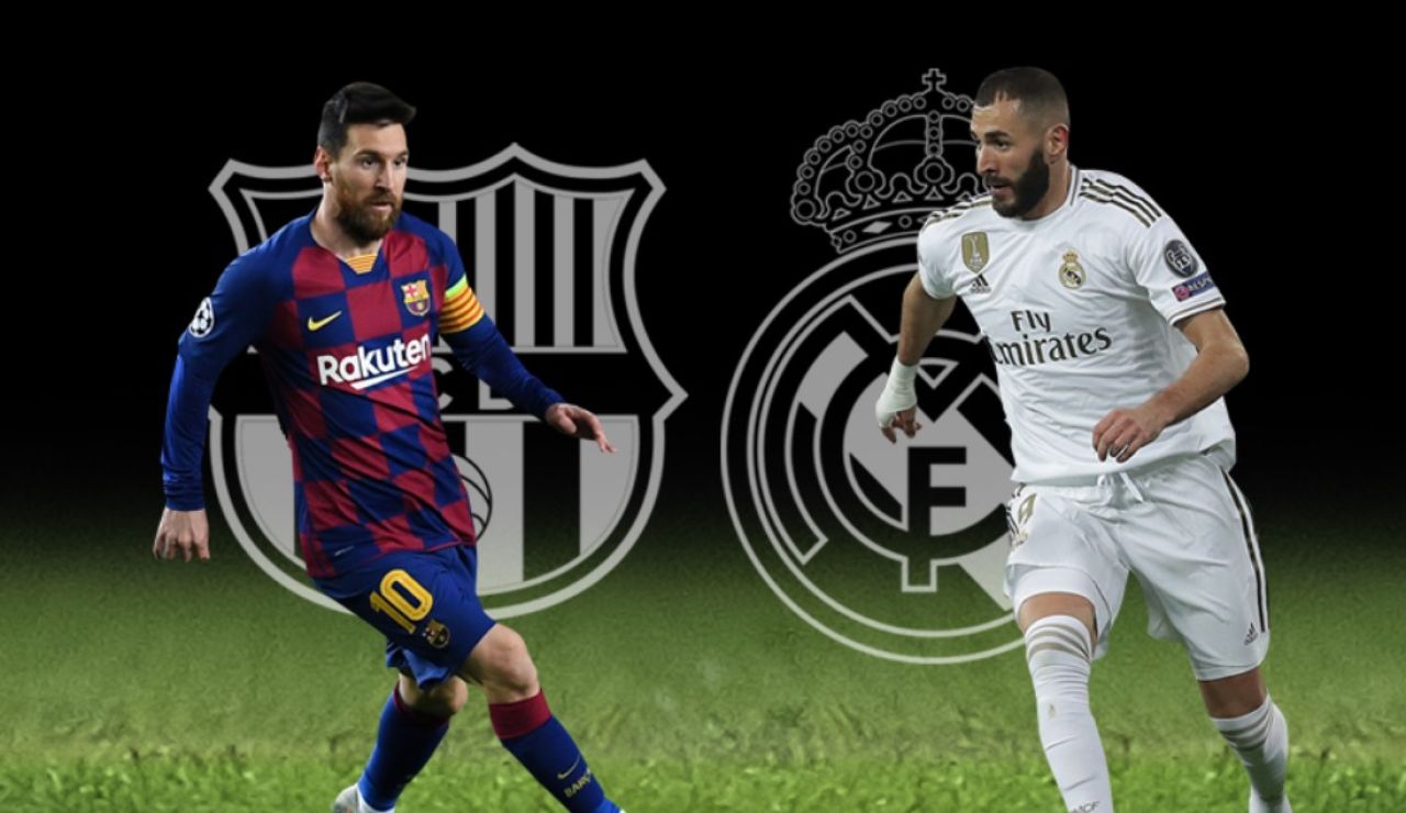 Barcelona - Real Madrid: Horario del partido de Liga Santander y dónde ver el Clásico en directo Barcelona - Real Madrid: Horario del partido de Liga Santander y dónde ver el Clásico en directo