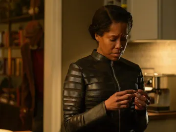 Regina King como Angela Abar en 'Watchmen' Regina King como Angela Abar en 'Watchmen'