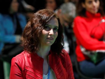 La presidenta de la Comunidad de Madrid, Isabel Díaz Ayuso