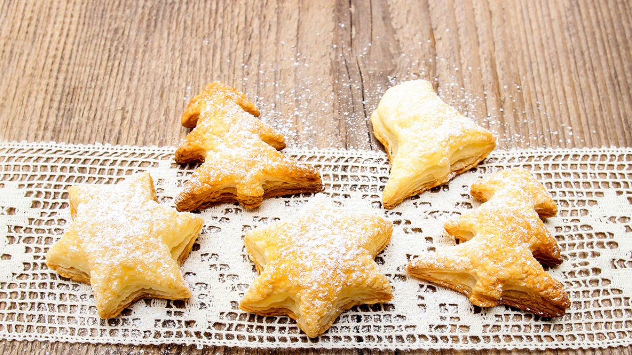 Receta de árbol de Navidad con hojaldre 2019