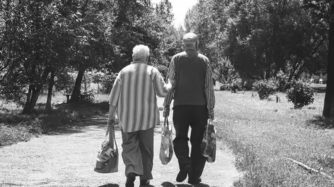 Matrimonio de ancianos Matrimonio de ancianos