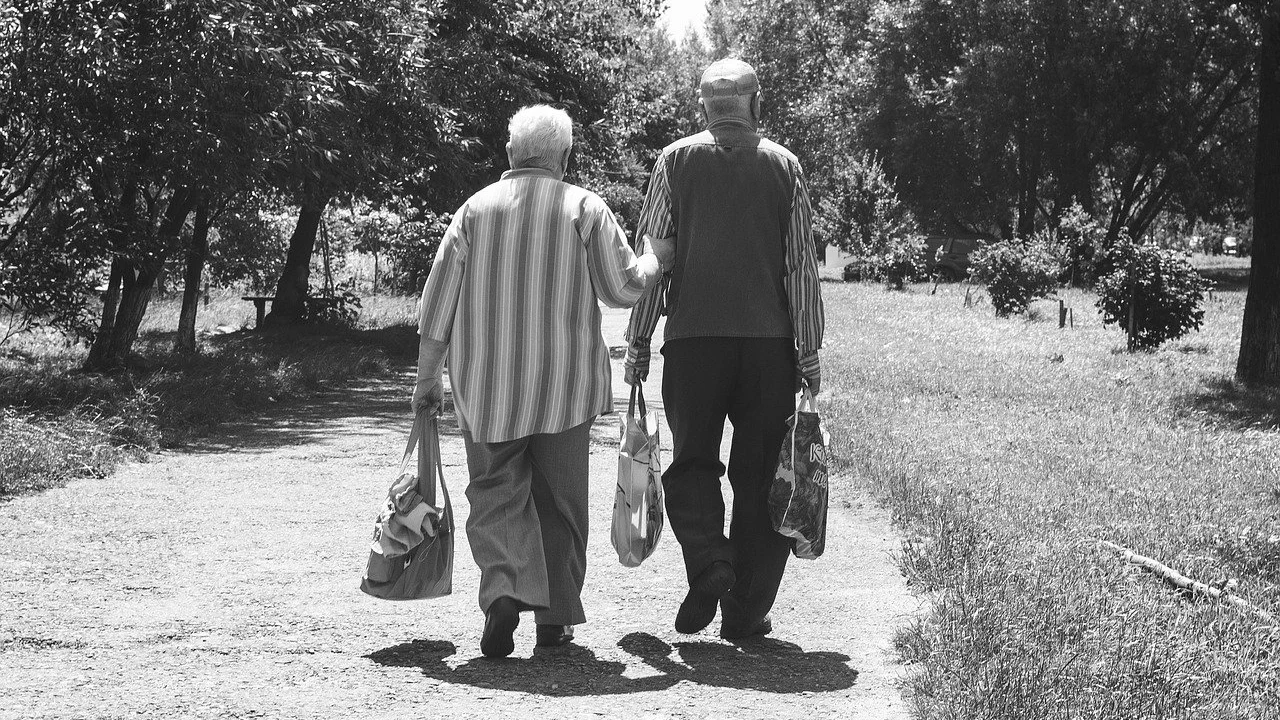 Matrimonio de ancianos Matrimonio de ancianos