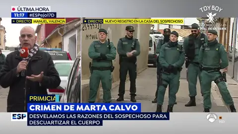 La declaración del descuartizador de Marta Calvo: "Mantuvimos sexo, la chica dijo que estaba cansada y quería parar" La declaración del descuartizador de Marta Calvo: "Mantuvimos sexo, la chica dijo que estaba cansada y quería parar"
