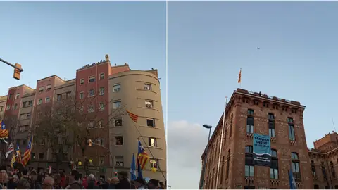 Agentes de los Mossos, sobre las azoteas antes del Clásico Agentes de los Mossos, sobre las azoteas antes del Clásico