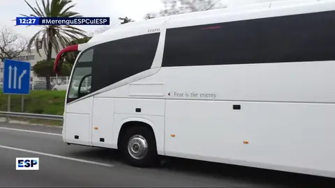 Así ha sido la llegada del FC Barcelona y el Real Madrid al hotel Sofía Así ha sido la llegada del FC Barcelona y el Real Madrid al hotel Sofía