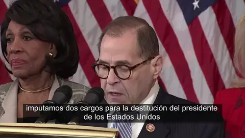 La Cámara de Representantes votará hoy el primer paso para el 'impeachment' de Trump La Cámara de Representantes votará hoy el primer paso para el 'impeachment' de Trump