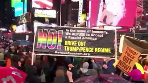 Más de 600 manifestaciones en Estados Unidos exigen el juicio político a Donald Trump Más de 600 manifestaciones en Estados Unidos exigen el juicio político a Donald Trump