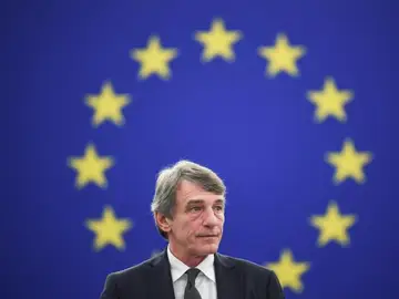 El presidente del Parlamento Europeo, David Sassoli El presidente del Parlamento Europeo, David Sassoli