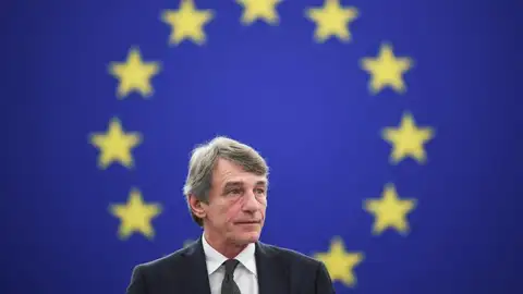 El presidente del Parlamento Europeo, David Sassoli El presidente del Parlamento Europeo, David Sassoli