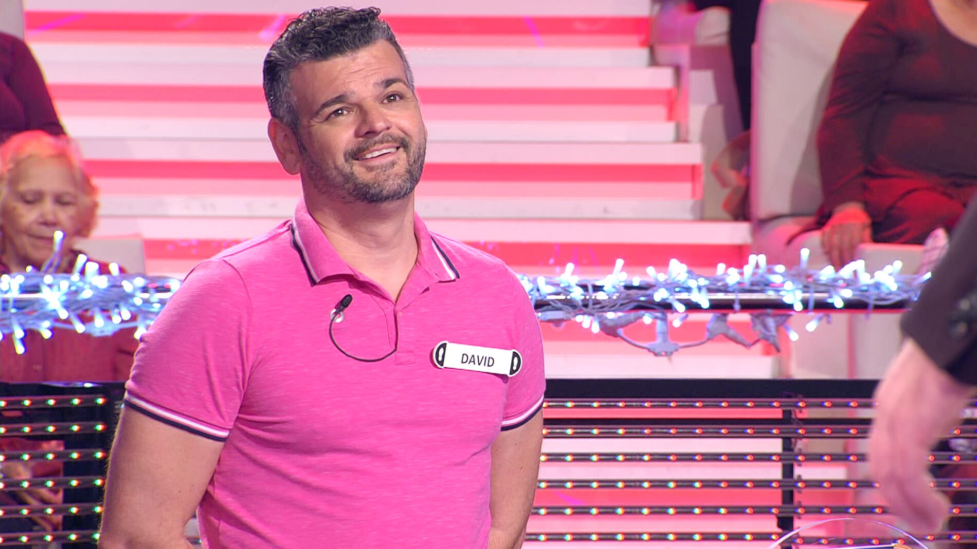 El peque&ntilde;o lapsus de David al recordar el nombre de sus hijas en '&iexcl;Ahora caigo!' 