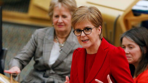 La ministra principal de Escocia Nicola Sturgeon