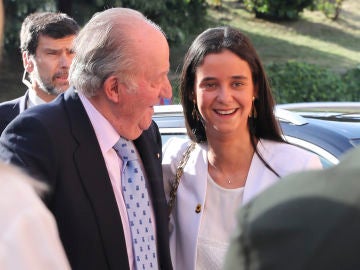 Victoria Federica y su abuelo Don Juan Carlos Victoria Federica y su abuelo Don Juan Carlos