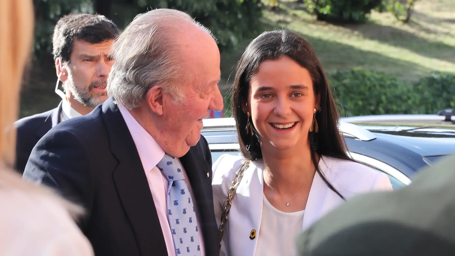 Victoria Federica y su abuelo Don Juan Carlos 
