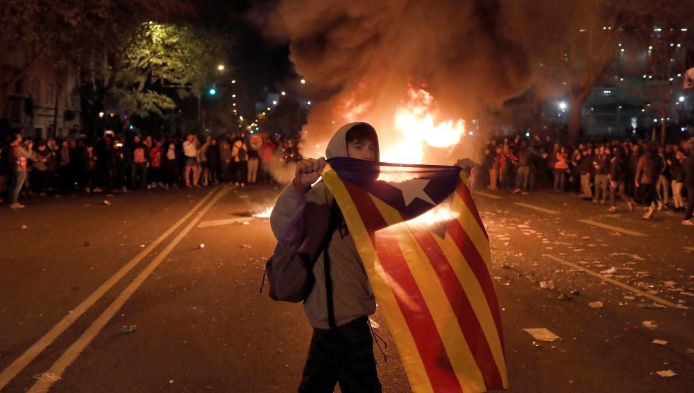 Protestas en Barcelona