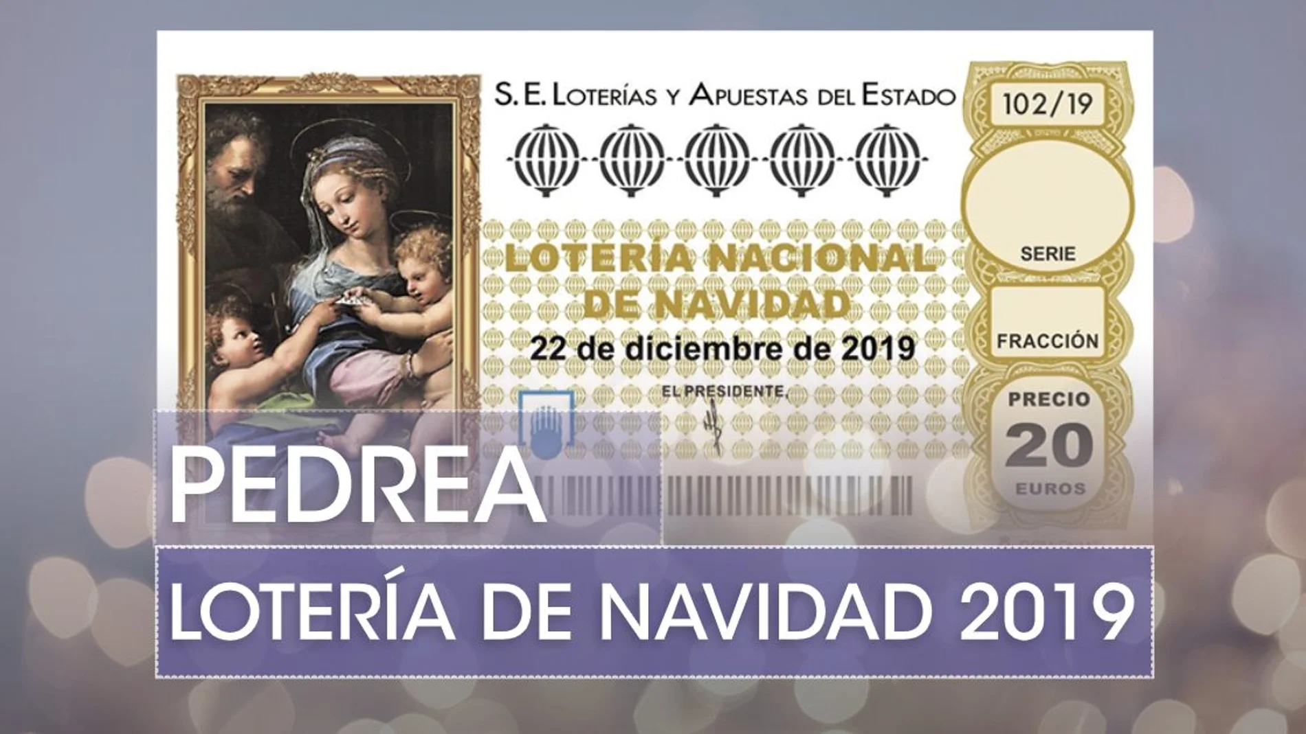 Pedrea Lotería Navidad 2019: ¿Qué es la pedrea y cuánto puedo ganar si me toca? Pedrea Lotería Navidad 2019: ¿Qué es la pedrea y cuánto puedo ganar si me toca?