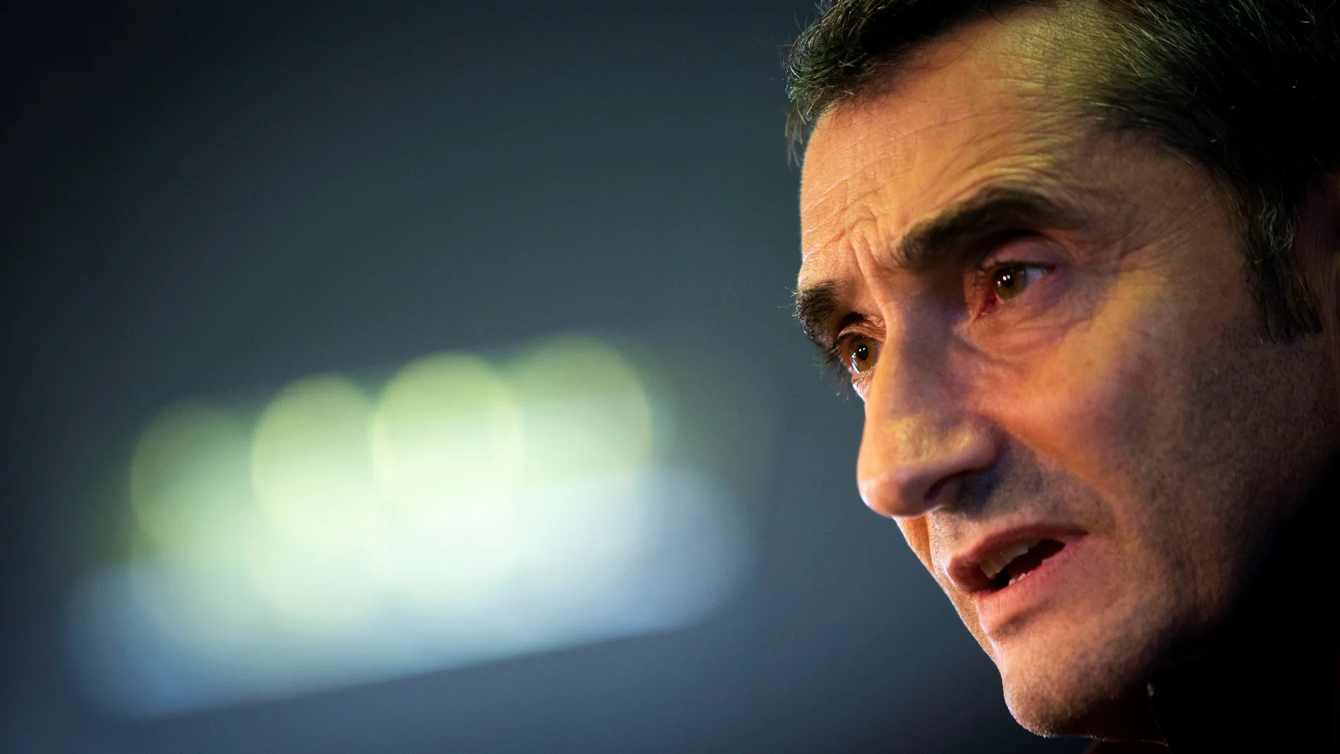 Ernesto Valverde, en rueda de prensa Ernesto Valverde, en rueda de prensa